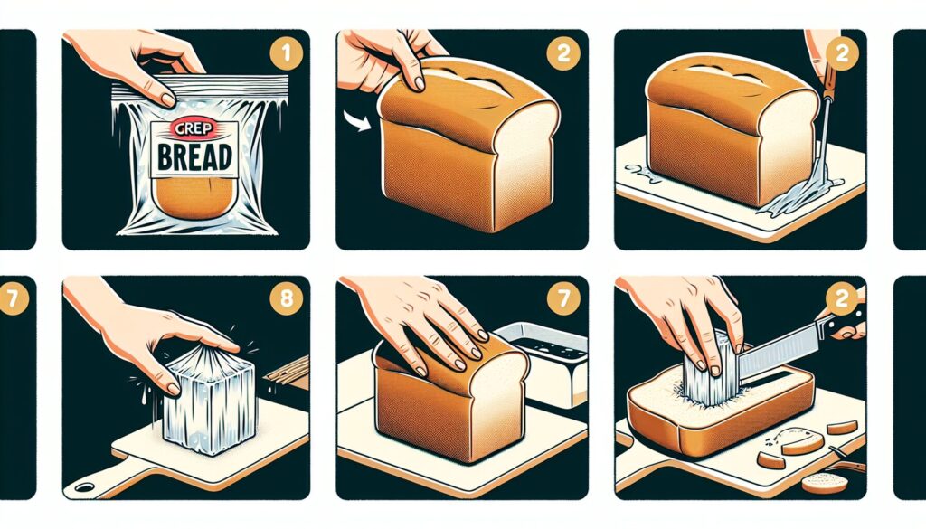 como descongelar o pão