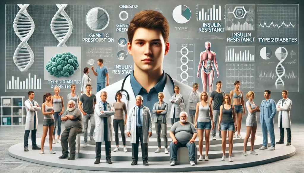 Prevalência da diabetes tipo 2 e fatores genéticos