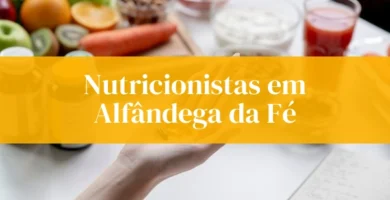 Nutricionistas em Alfândega da Fé