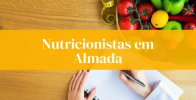 Nutricionistas em Almada com frutas e caderno