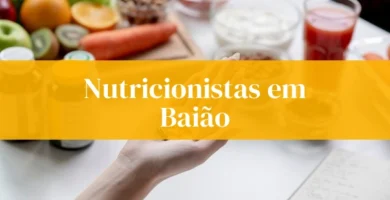 Nutricionistas em Baião com alimentos saudáveis