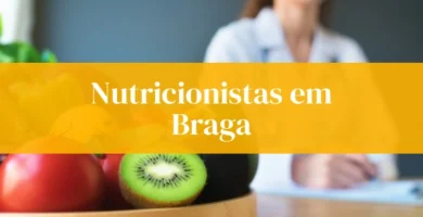 Consulta de nutricionistas em Braga com frutas