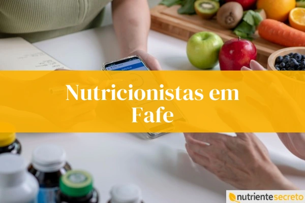 Nutricionistas disponíveis em Fafe