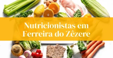 Nutricionistas em Ferreira do Zêzere legumes frutas