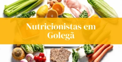 Nutricionistas na Golegã com alimentos saudáveis.