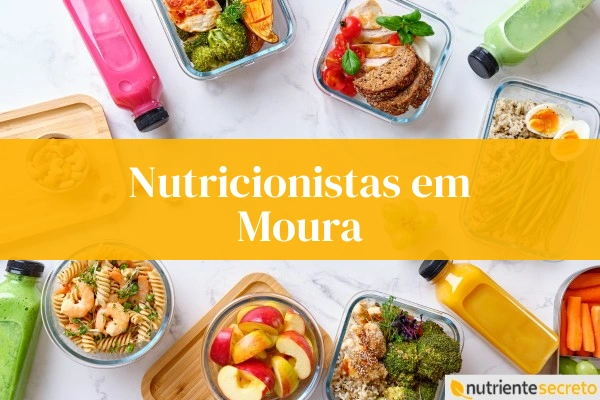 Nutricionistas em Moura, refeições saudáveis e coloridas.
