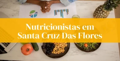 Nutricionistas em Santa Cruz Das Flores, frutas e gráficos