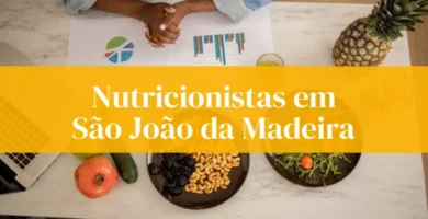 Nutricionistas em São João da Madeira mesas frutas