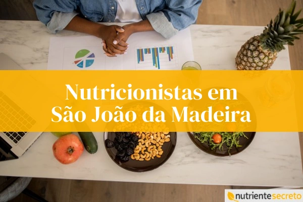 Nutricionistas em São João da Madeira mesas frutas