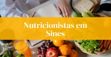 Nutricionistas em Sines com alimentos saudáveis.