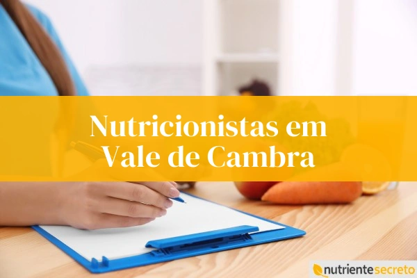 Nutricionistas em Vale de Cambra, consulta nutricional