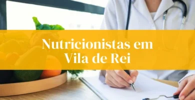 Nutricionistas em Vila de Rei, consulta médica.