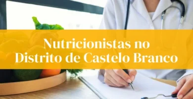 Nutricionistas em Castelo Branco anotar dieta saudável