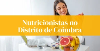 Nutricionistas Coimbra fruta mesa laptop sorriso