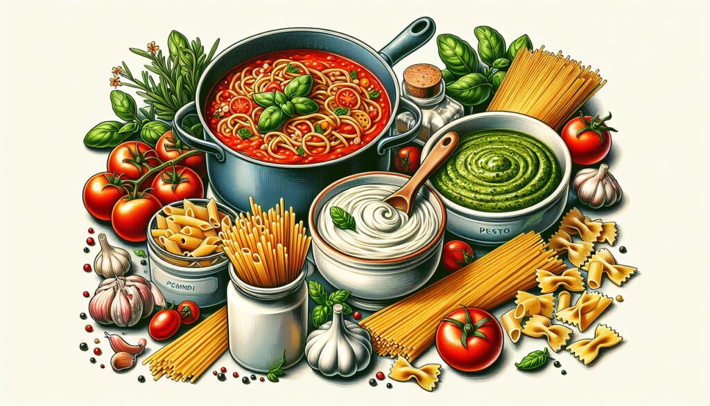 os melhores molhos para massas