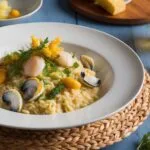 Risotto do mar com Gengibre