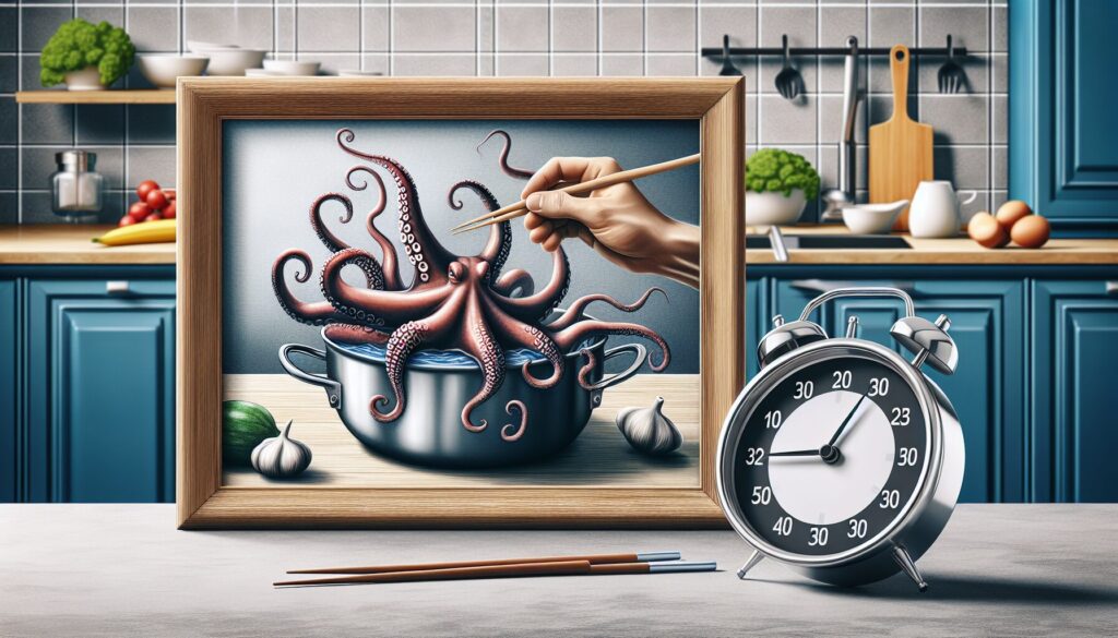 tempo de cozedura do polvo